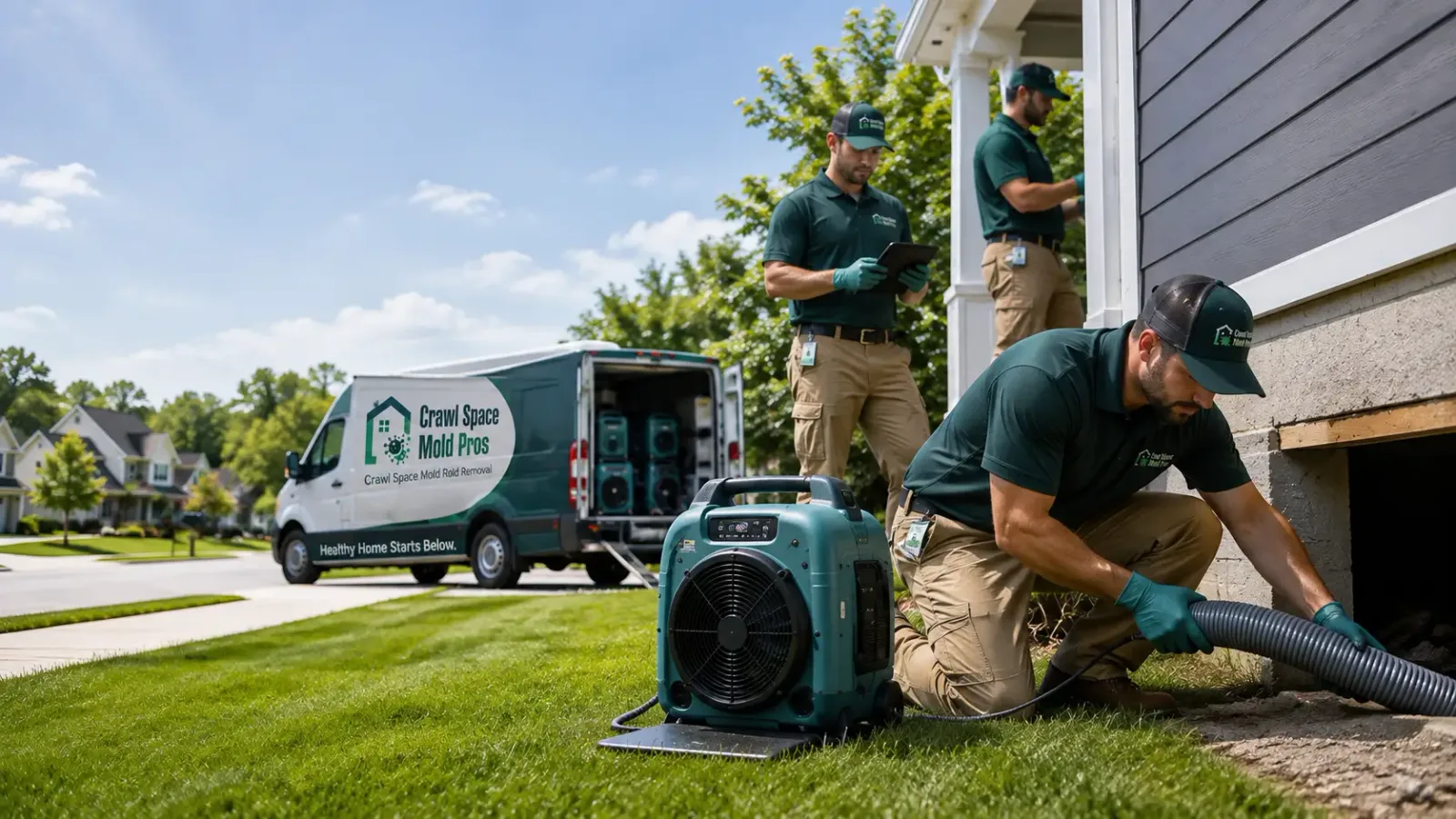 Crawl Space Mold Removal in Donahue, IA